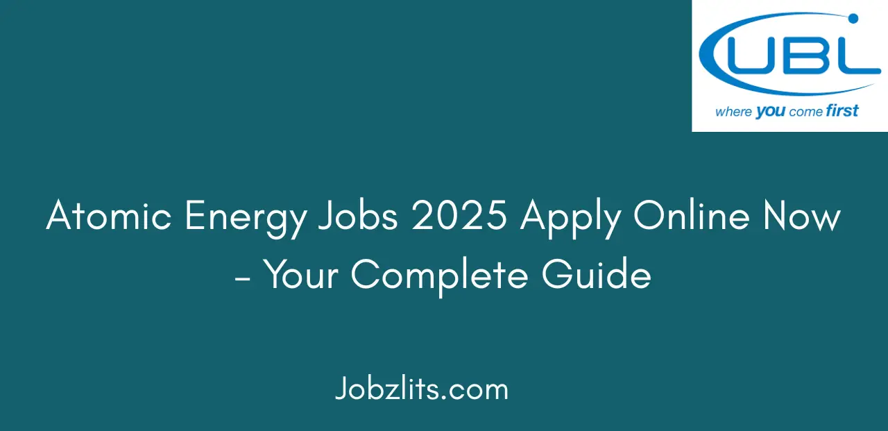 UBL Internship Karachi Jobs 2025 Apply Online