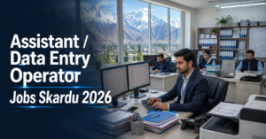 Assistant Data Entry Operator Jobs Skardu 2026