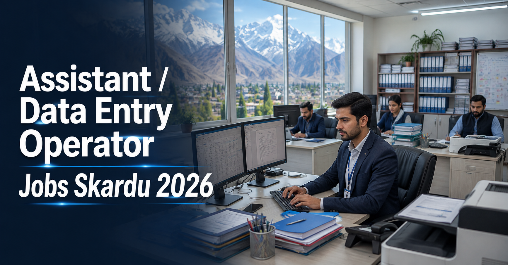 Assistant Data Entry Operator Jobs Skardu 2026