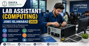 Lab Assistant (Computing) Jobs Islamabad 2026