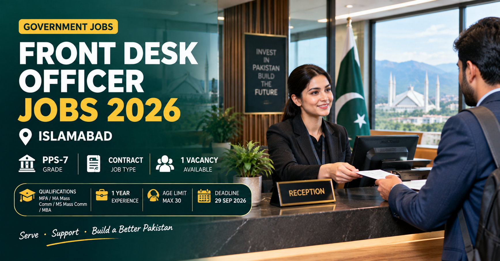Front Desk Officer Jobs 2026