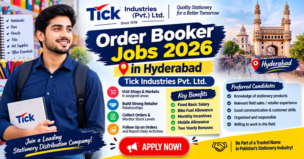 Order Booker Jobs 2026