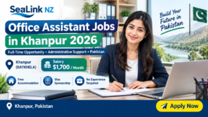 Office Assistant Jobs in Khanpur