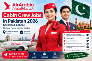 Air Arabia Cabin Crew Jobs in Pakistan 2026