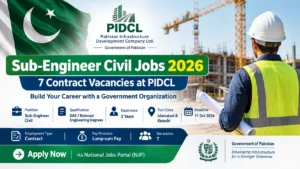 Sub-Engineer Civil Jobs 2026